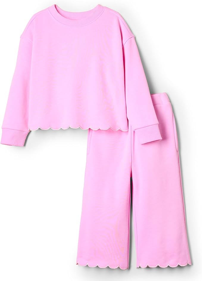 Baby and Toddler Sweatshirt and Sweatpants Set - Girls