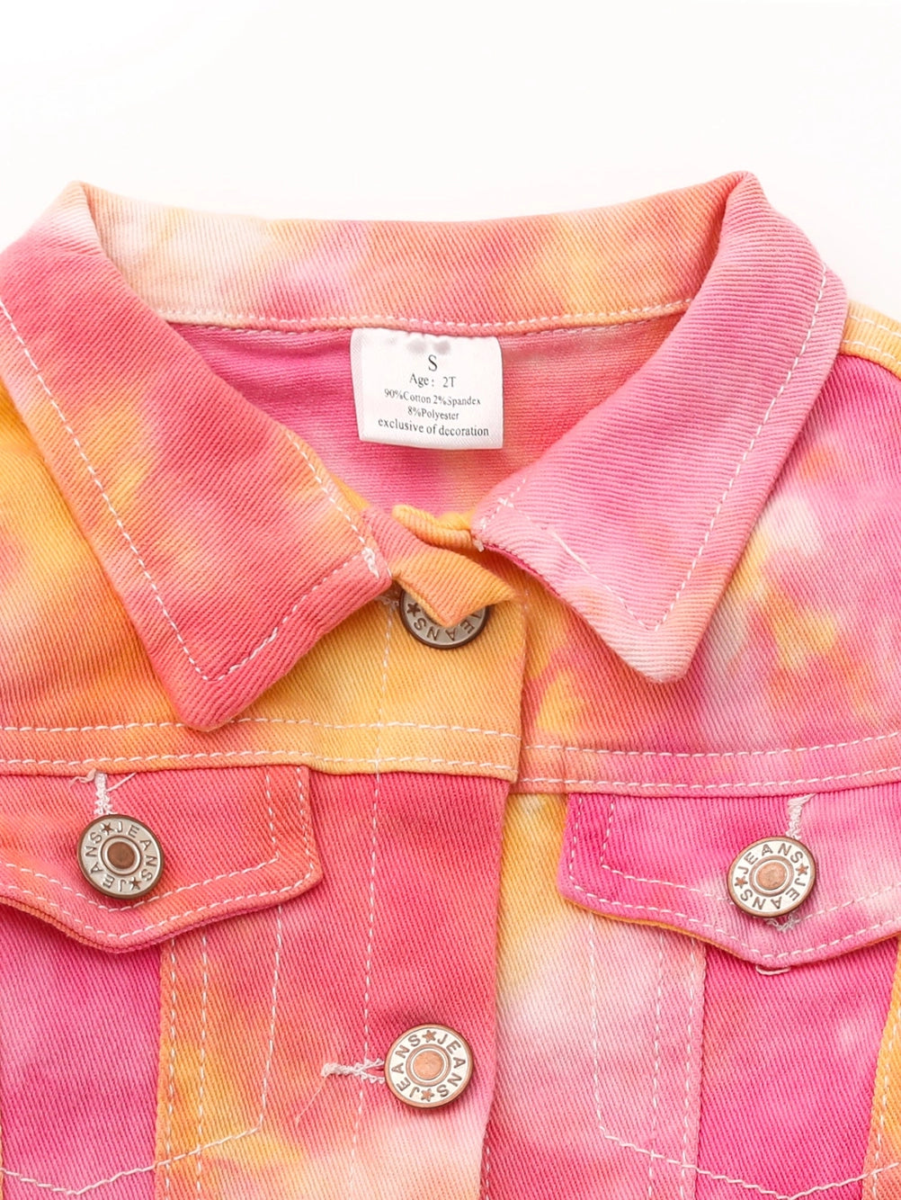 Tie Dye Denim Jacket