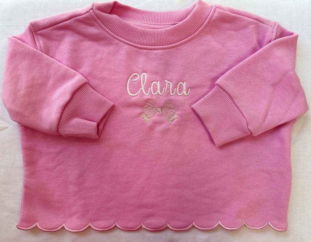 Baby and Toddler Sweatshirt and Sweatpants Set - Girls