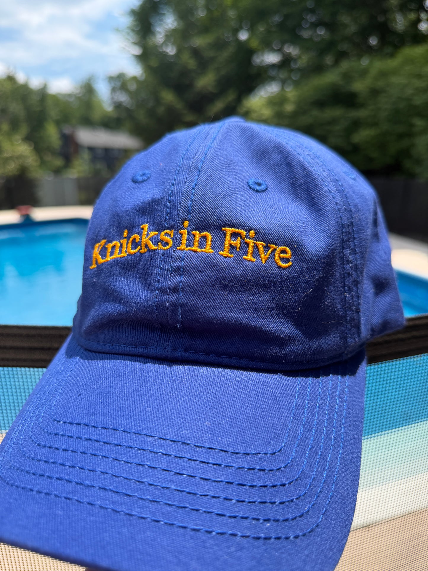 Custom New York Knicks Hat (add your own customization!)