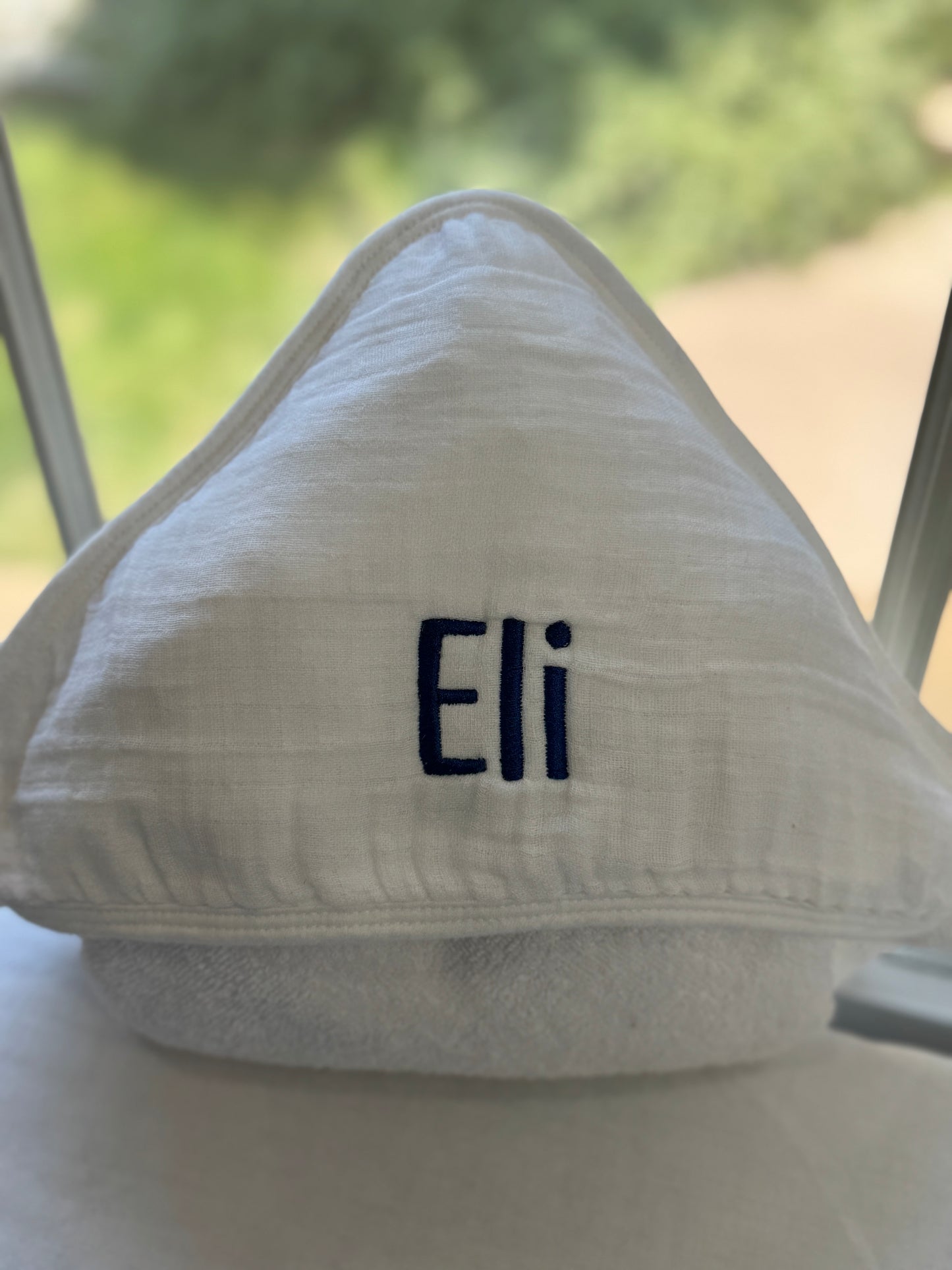 Baby Boy Items - Bib, Burp Cloth, Towel, Blanket + Teddy!