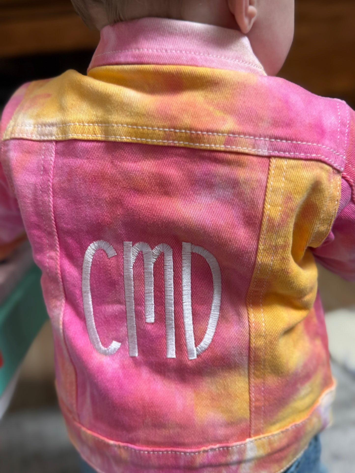 Tie Dye Denim Jacket