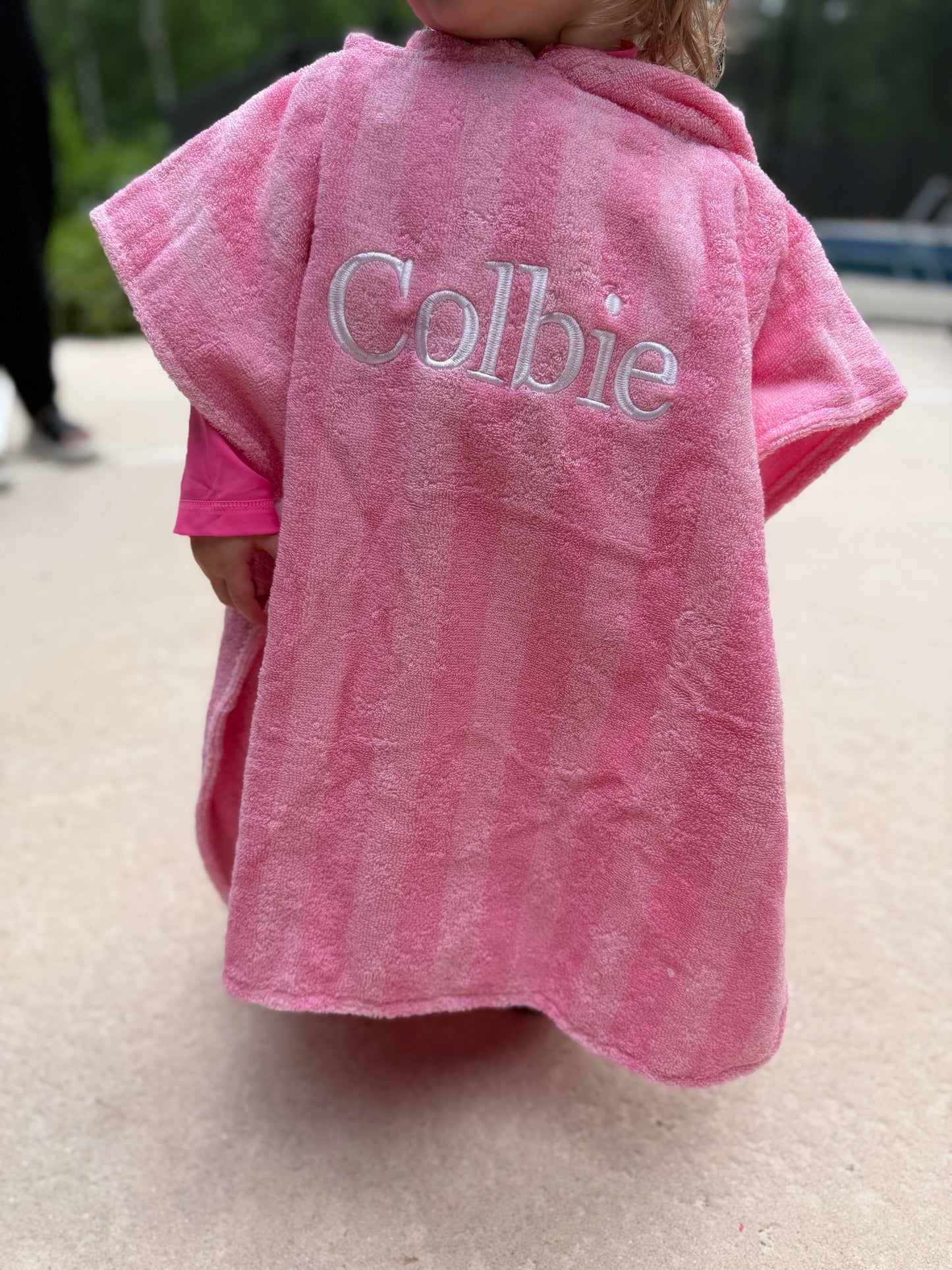 Over-the-head towel - great for the pool, beach and bathtime! (2-4 years size)
