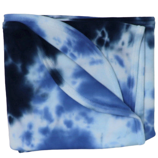 Baby Steps Tie Dye Blanket - Boys